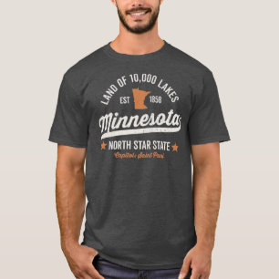 T-shirt Minnesota Terre de 10000 Lacs