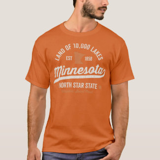 T-shirt Minnesota Terre de 10000 Lacs