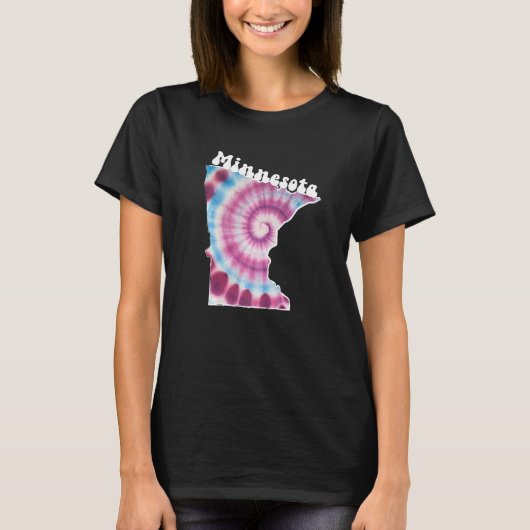 T-shirt Minnesota Tie Dye (Devant)