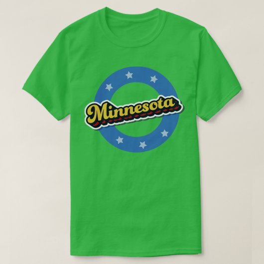 T-shirt Minnesota vintage (Design devant)