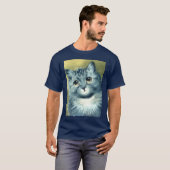 T-shirt minou bleu (Devant entier)