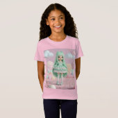 T-Shirt Mint Marshmallow (Devant entier)