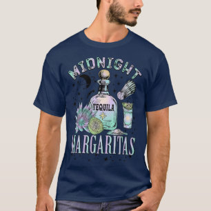 T-shirt Minuit Tequila Margaritas Lime Tequila Boire Mag