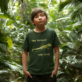 T-shirt Minuscule Dinosaure, Très Effrayant