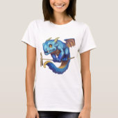 T-shirt Minuscule Dragon Bleu (Devant)