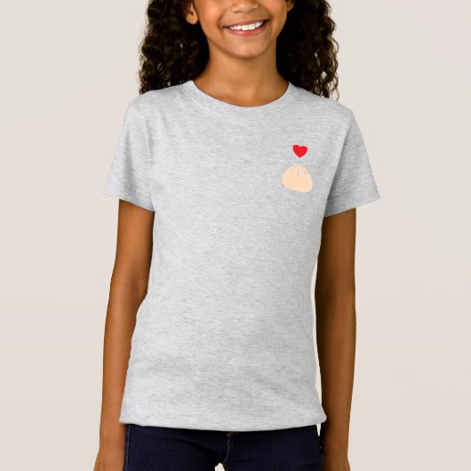 T-shirt minuscule pour filles amoureuses (Devant)