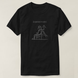 T-shirt Minute opposée - conception gris-clair