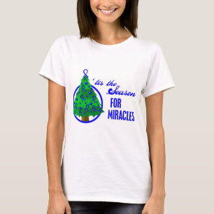 T-shirt Miracles de Noël de cancer du colon