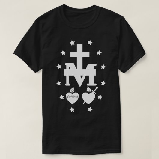 T-shirt Miraculous Medal Of Immaculate Conception Catholic (Design devant)