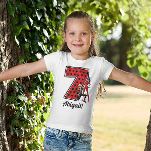 T-Shirt Miraculum Ladybug & Cat Noir 7e anniversaire