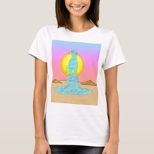 T-shirt Mirage vivant (Devant)