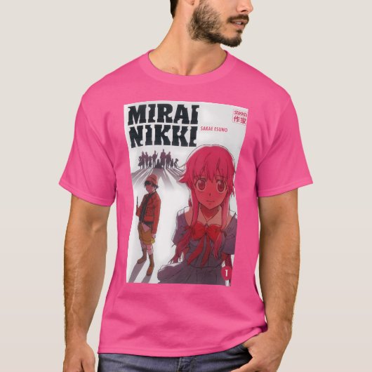 T-shirt Mirai Nikki - Futur titre 1 (Devant)