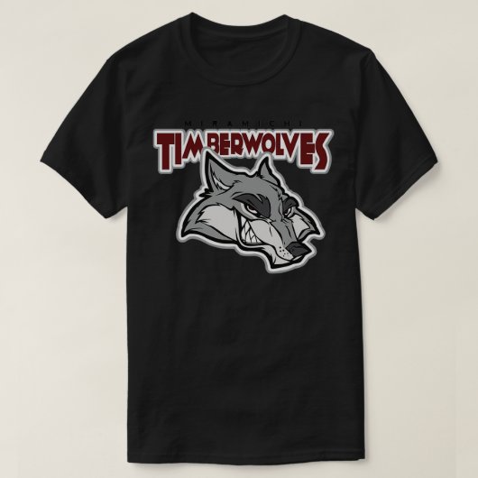 T-shirt Miramichi Timberwolves (Design devant)
