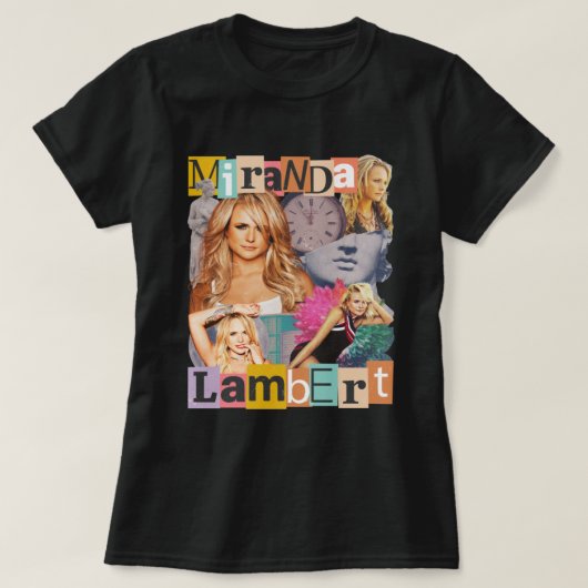 T-shirt Miranda Lambert (Design devant)