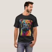T-shirt Miro Pug OUAF (Devant entier)