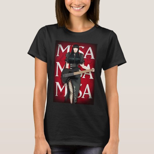 T-shirt Misa de Band Maid (Devant)