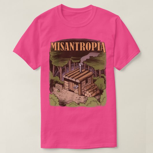 T-shirt Misanthropie (Design devant)