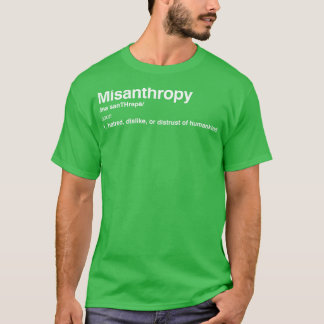 T-shirt Misanthropie