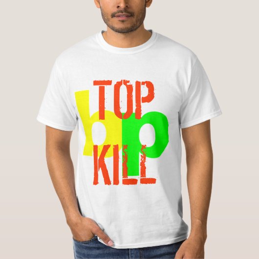 T-shirt MISE À MORT de DESSUS de point d'ébullition (Devant)