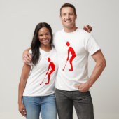 T-shirt Mise en jeu - Rouge (Unisexe)