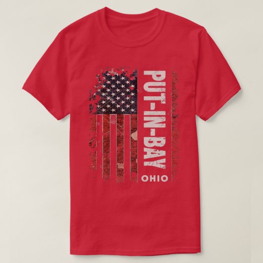 T-shirt Mise en place dans l'Ohio  (Design devant)