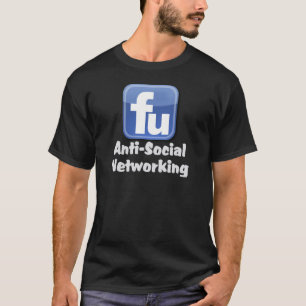 T-shirt Mise en réseau antisociale