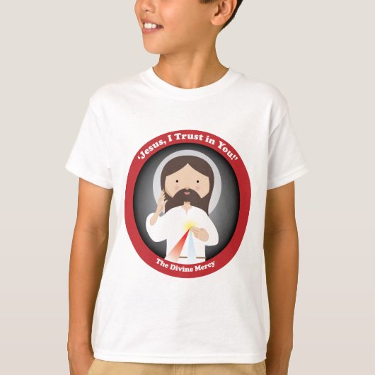 T-shirt Miséricorde divine de Jésus (Devant)