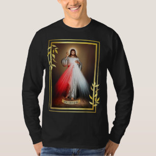 T-shirt Miséricorde Divine Jésus-Christ Jésus, J'Ai Confia