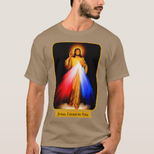 T-shirt Miséricorde Divine Jésus J'Ai Rut En Toi Catholiqu