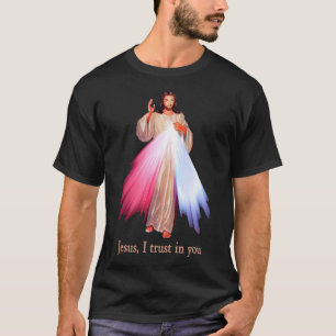 T-shirt Miséricorde divine Jésus Je fais confiance à Toi T