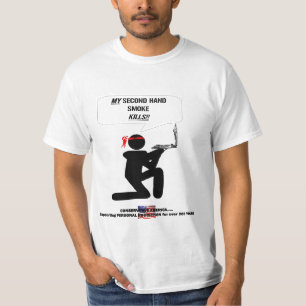 T-SHIRT MISES À MORT DE FUMÉE D'OCCASION