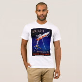 T-shirt Mises à mort de malaria (Devant entier)