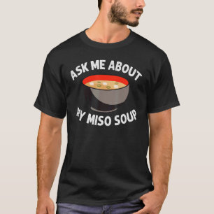 T-shirt Miso Designs Pour Hommes Femmes Soupe Miso Japonai