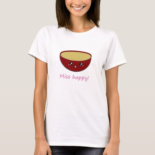T-shirt Miso heureux ! (Devant)