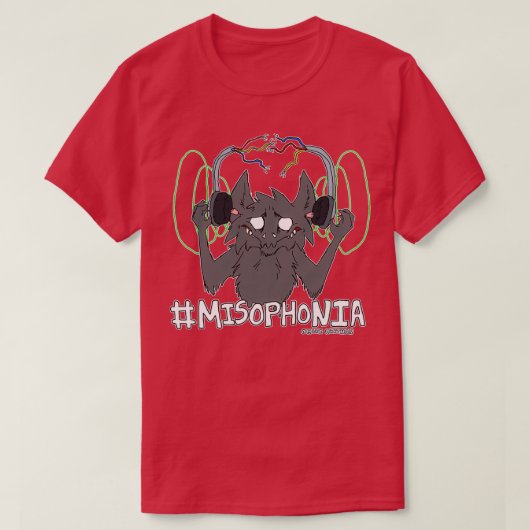 T-shirt Misophonia (Design devant)