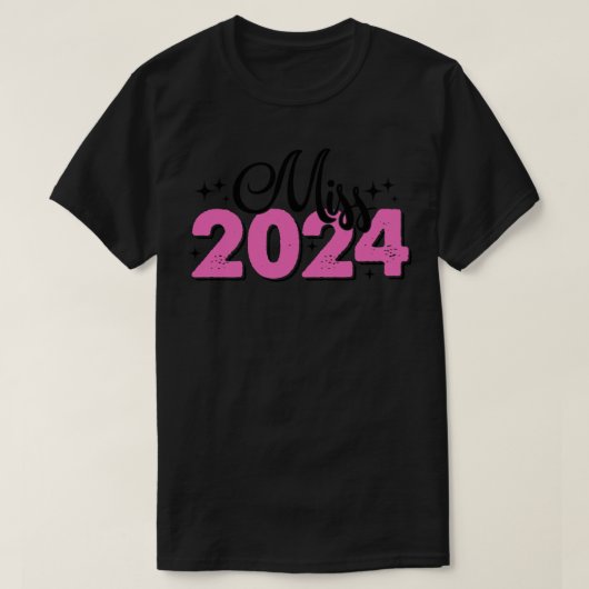 T-shirt Miss 2024 3 (Design devant)