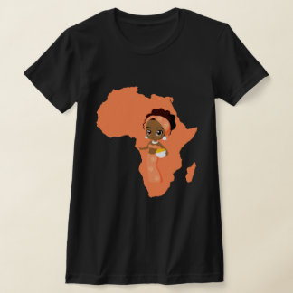 T-shirt Miss Afrique | Fier Afro Girl |