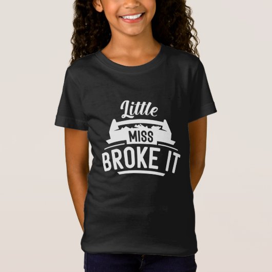 T-Shirt Miss Broke (Devant)