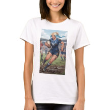 T-Shirt Miss Joueuse de Rugby