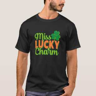 T-shirt Miss Lucky Charm C Shamrock