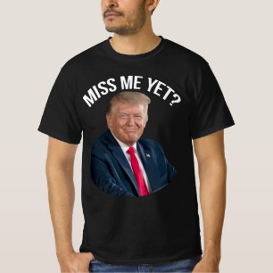 T-shirt Miss Me Et Donald Trump