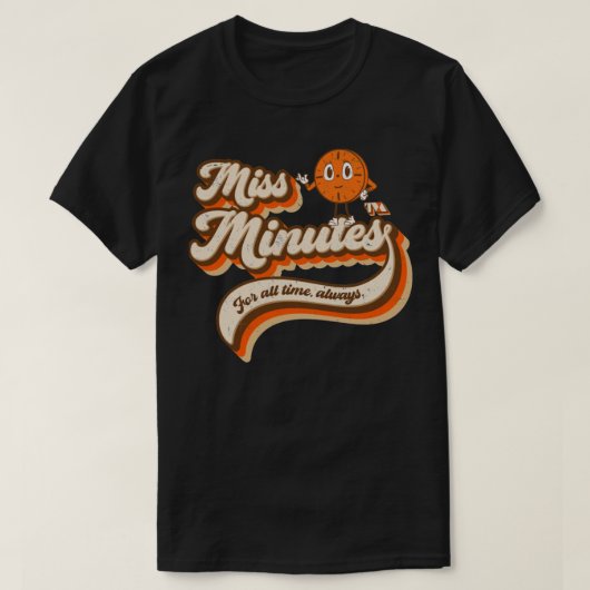 T-SHIRT MISS MINUTES (Design devant)
