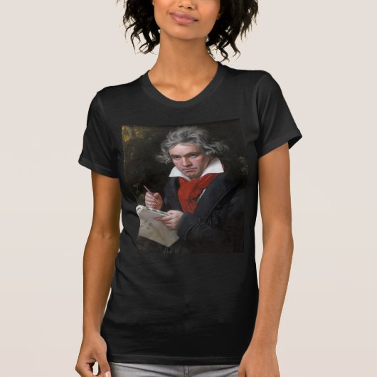 T-shirt Missa Solemnis : Ludwig Beethoven Musique classiqu (Devant)
