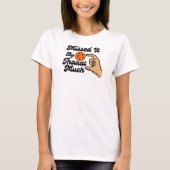 T-shirt Missed It By That Much Orange Pickleball Funny (Devant)