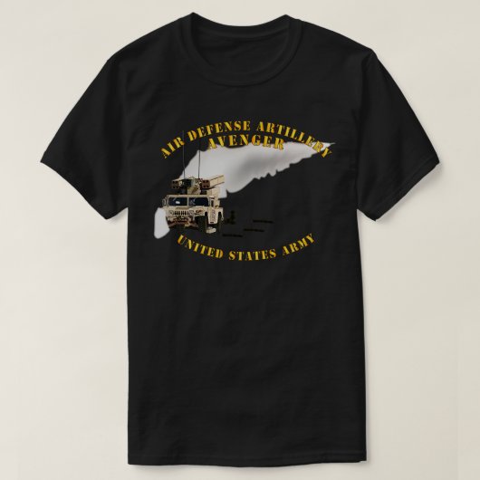T-shirt missile Avenger Air Defense (Design devant)