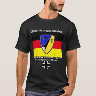 T-shirt Missile Wing 1 Allemagne Force aérienne 74e USAFAD