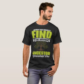 T-shirt Missing Ancestor Ancestry Historian Genealogy Gene (Devant entier)