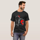 T-shirt Missing Ece Heart Puzzle Couple Matching Valentine (Devant entier)