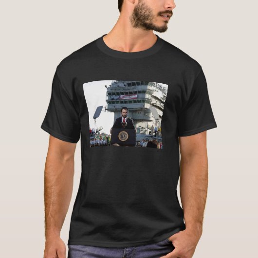 T-shirt Mission accomplie ! Chemise (Devant)