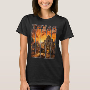 T-shirt Mission Alamo Texas 1845 à San Antonio